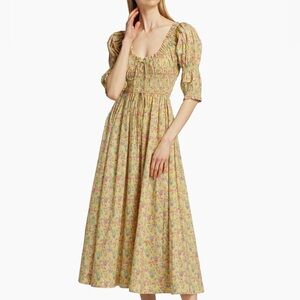 NWOT Doen Ischia Dress in Liberty Print, Size M